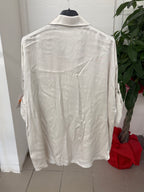 Camicia in raso con tasche finte FGD MODA