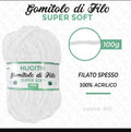 Gomitolo di filo SUPER SOFT 100g FGD MODA