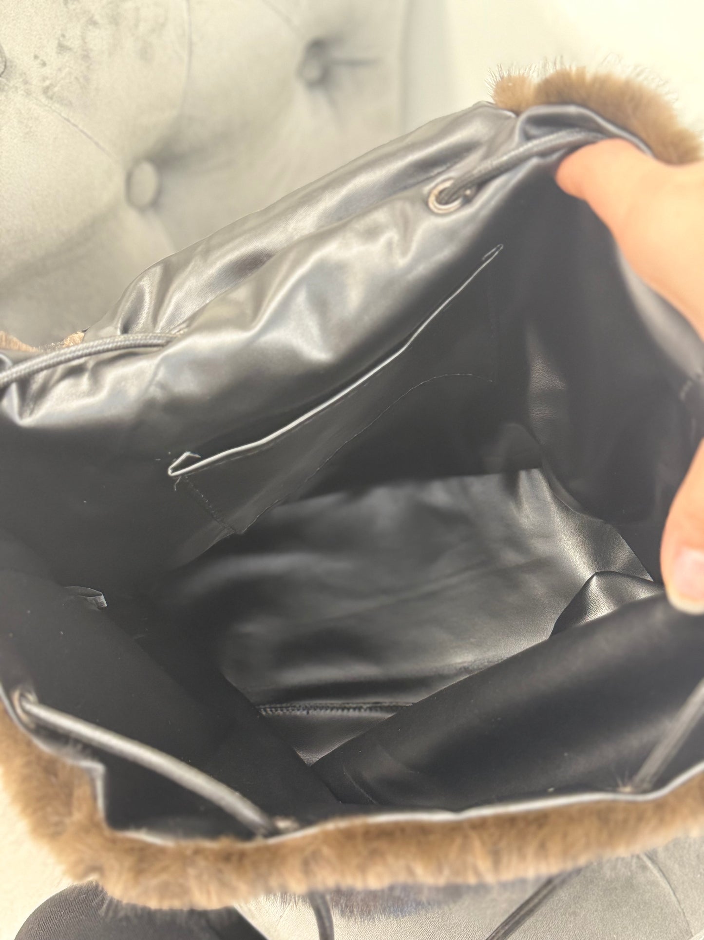 Zaino in pelliccia FGD MODA