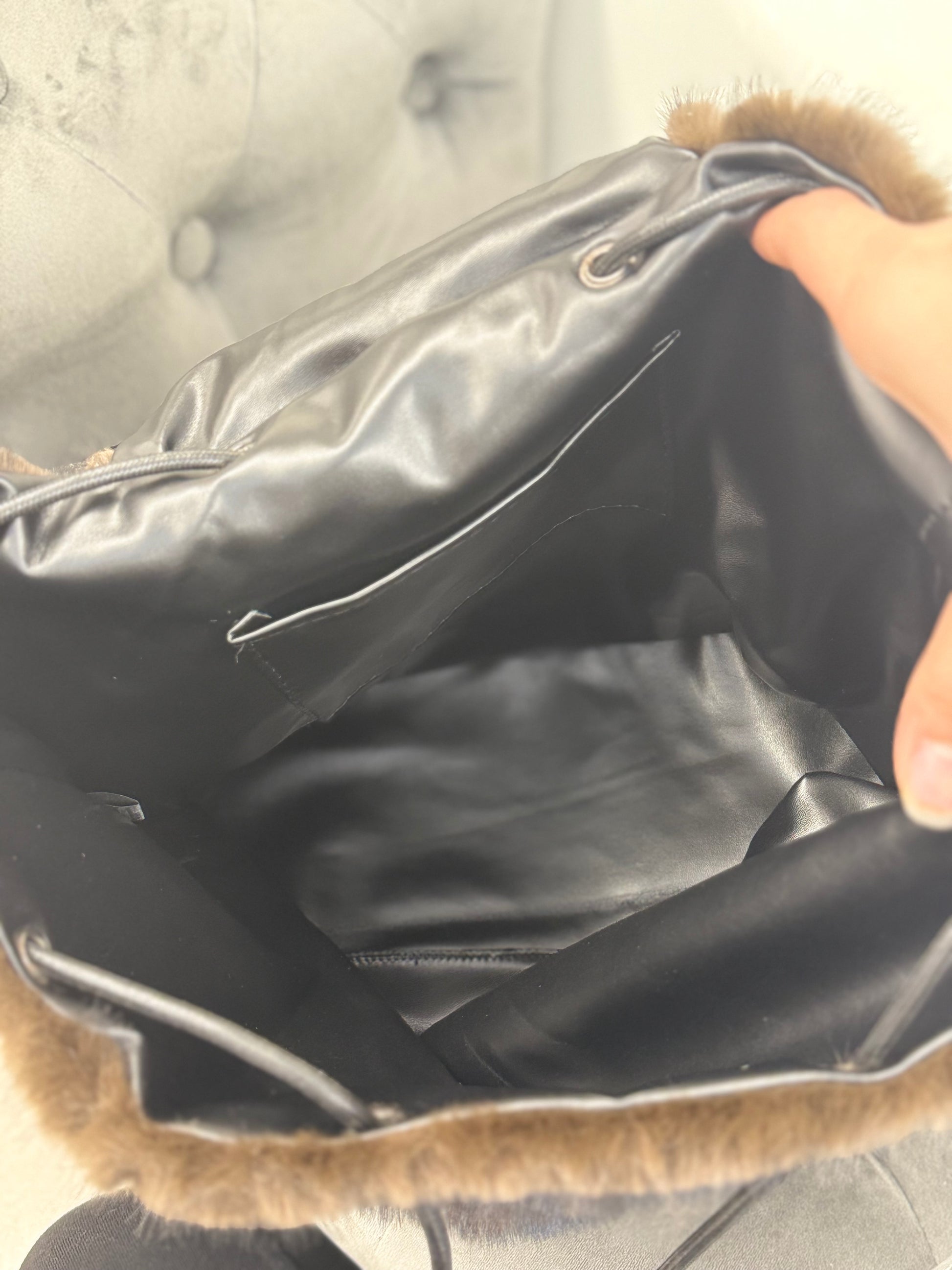 Zaino in pelliccia FGD MODA