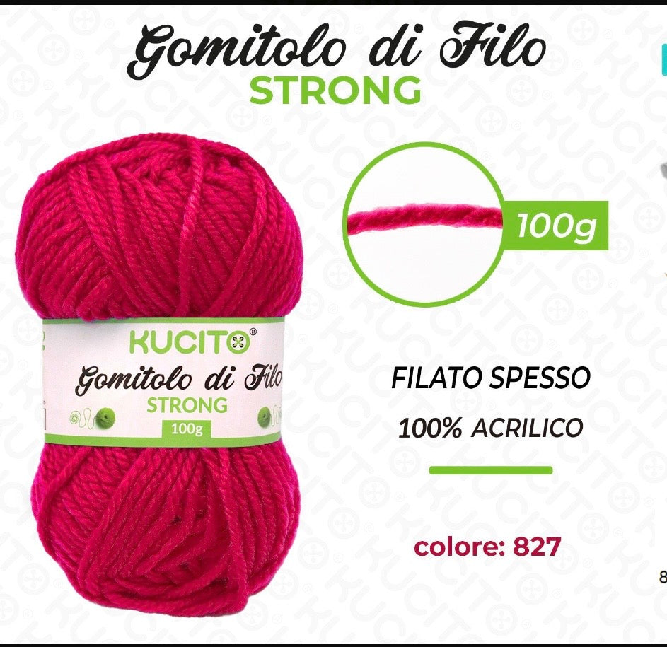 Gomitolo di filo STRONG 100g FGD MODA
