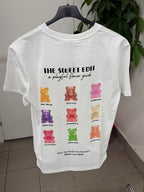 T-shirt in cotone a fantasia LUMINA FGD MODA