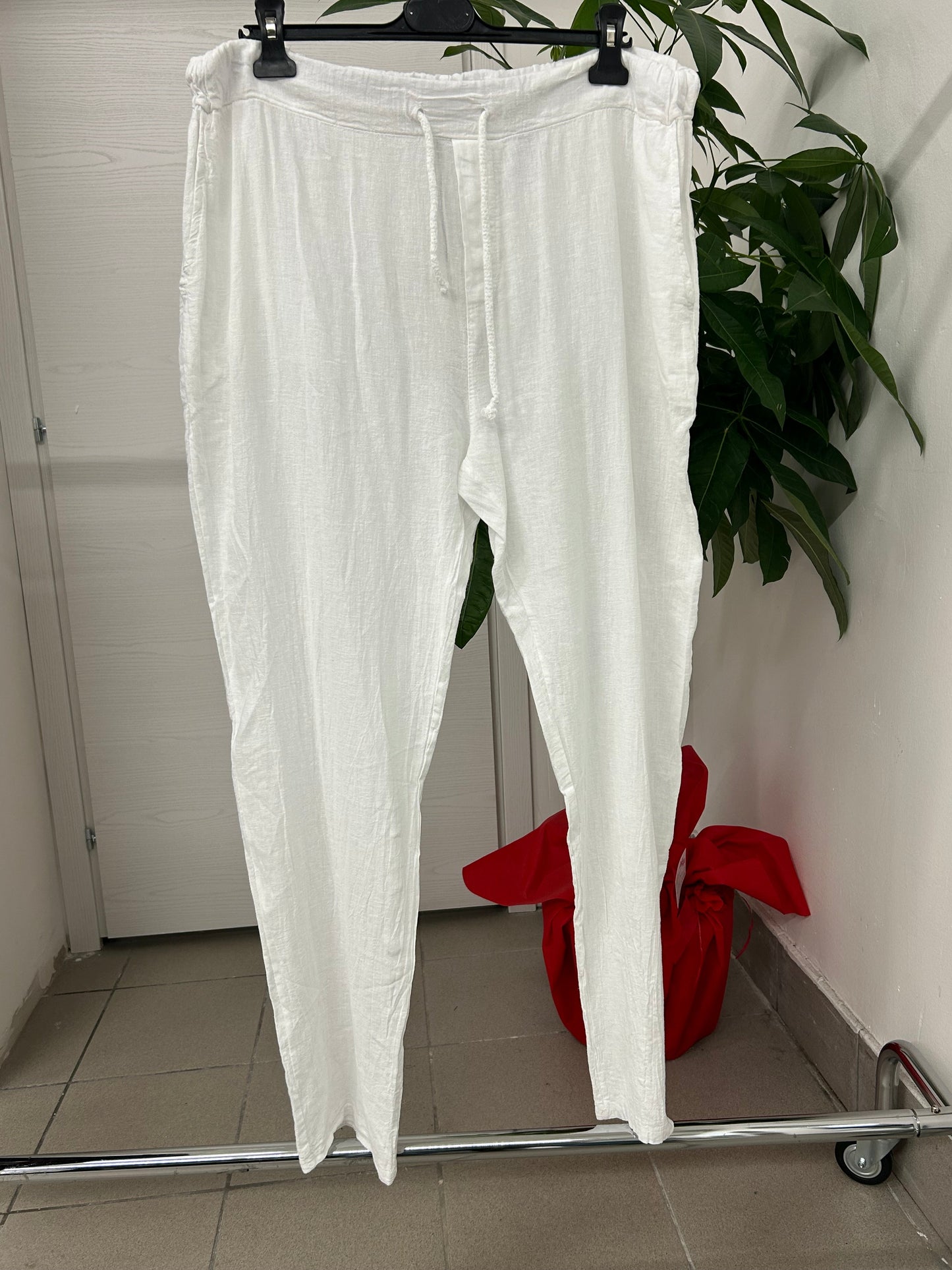 Pantaloni di lino FGD MODA