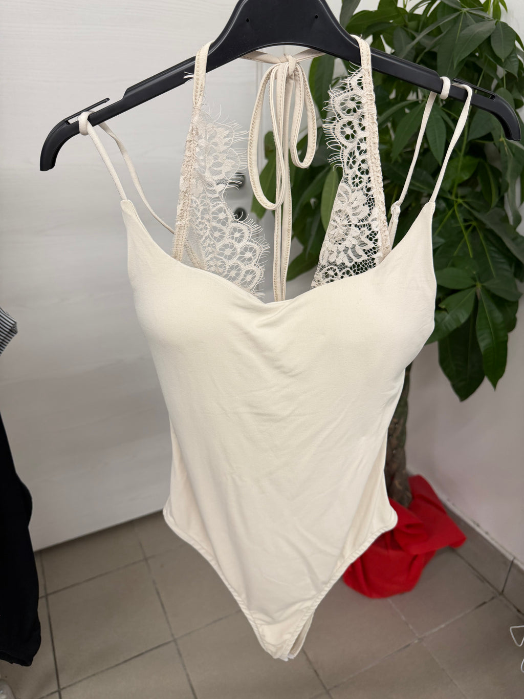 Body bretelline con pizzo FGD MODA