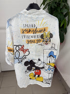 Camicia in cotone con personaggi FGD MODA