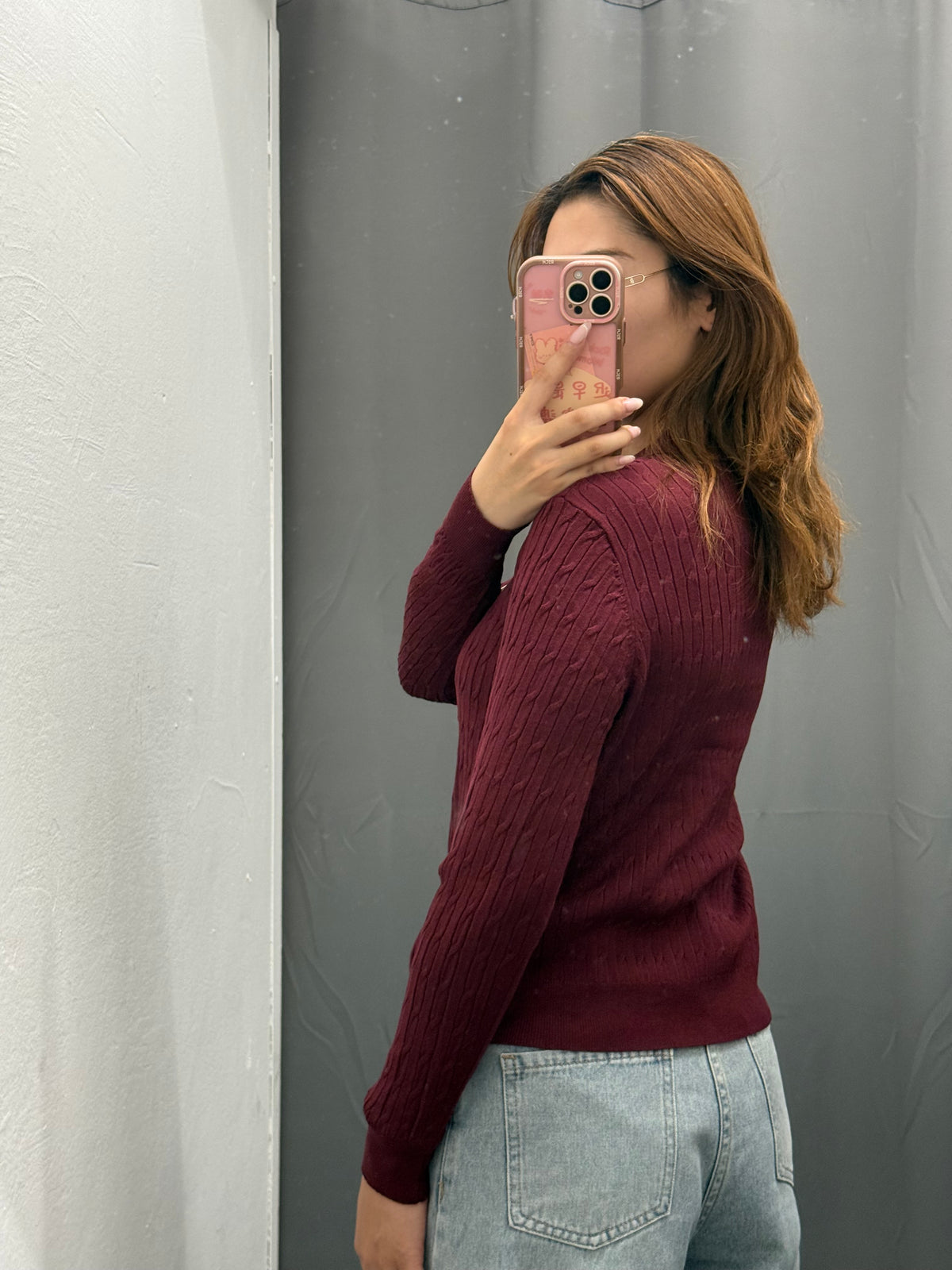 Polo Knit Tinta Unita A Intreccio FGD MODA