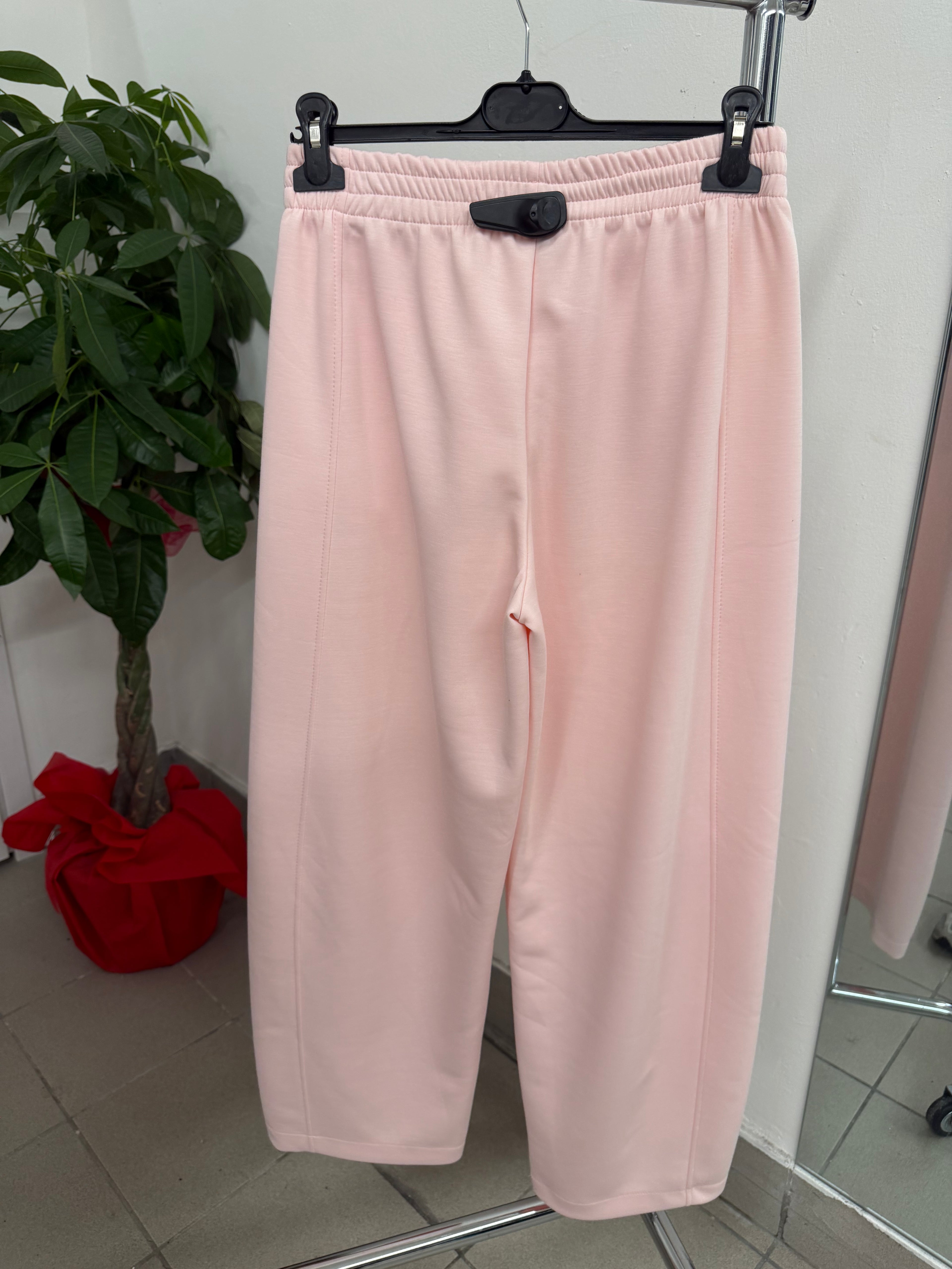 Pantalone tuta balloon con riga lungo la tasca FGD MODA