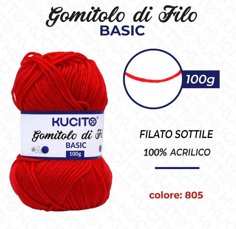 Gomitolo di filo BASIC 100g FGD MODA