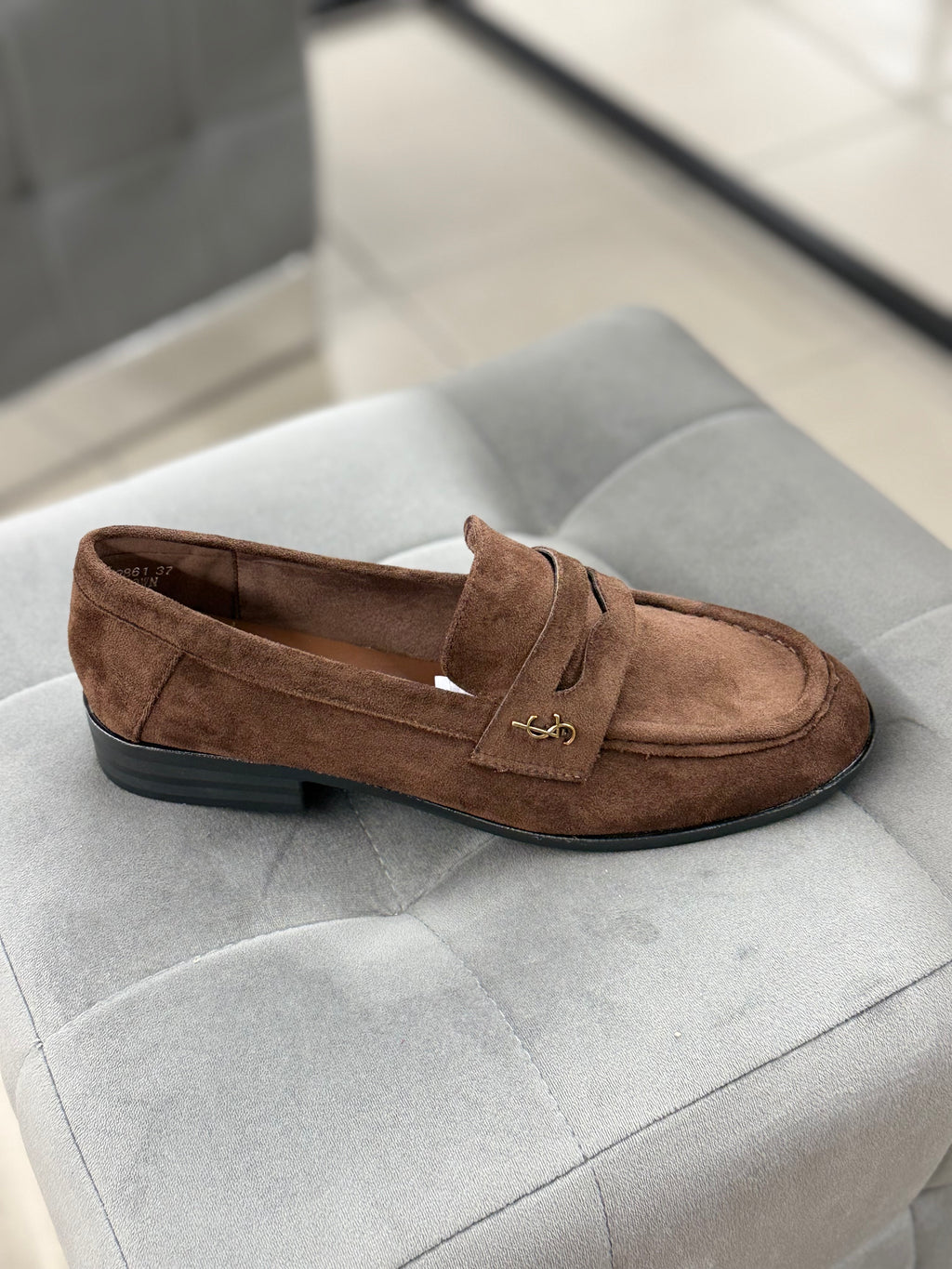 Mocassini in camoscio 2861 FGD MODA