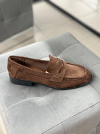 Mocassini in camoscio 2861 FGD MODA