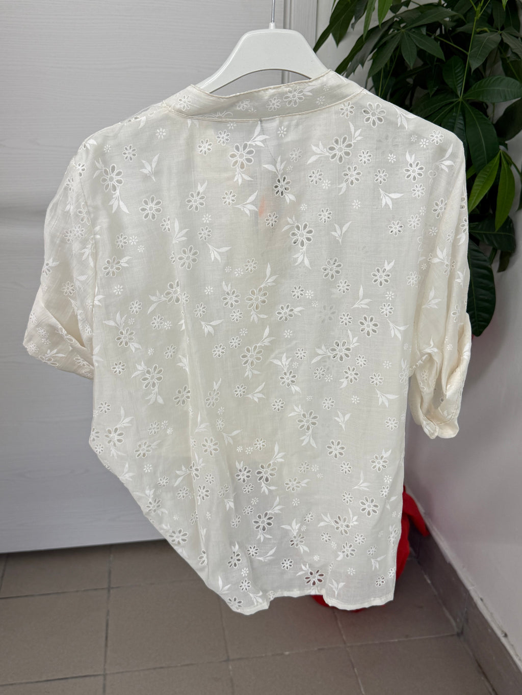 Camicia in tencel sangallo FGD MODA