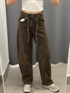Jeans Balloon con Cinta J097 FGD MODA