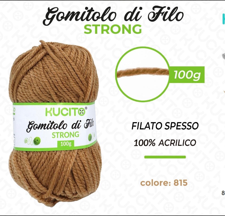 Gomitolo di filo STRONG 100g FGD MODA