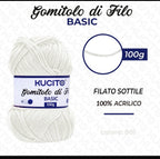 Gomitolo di filo BASIC 100g FGD MODA