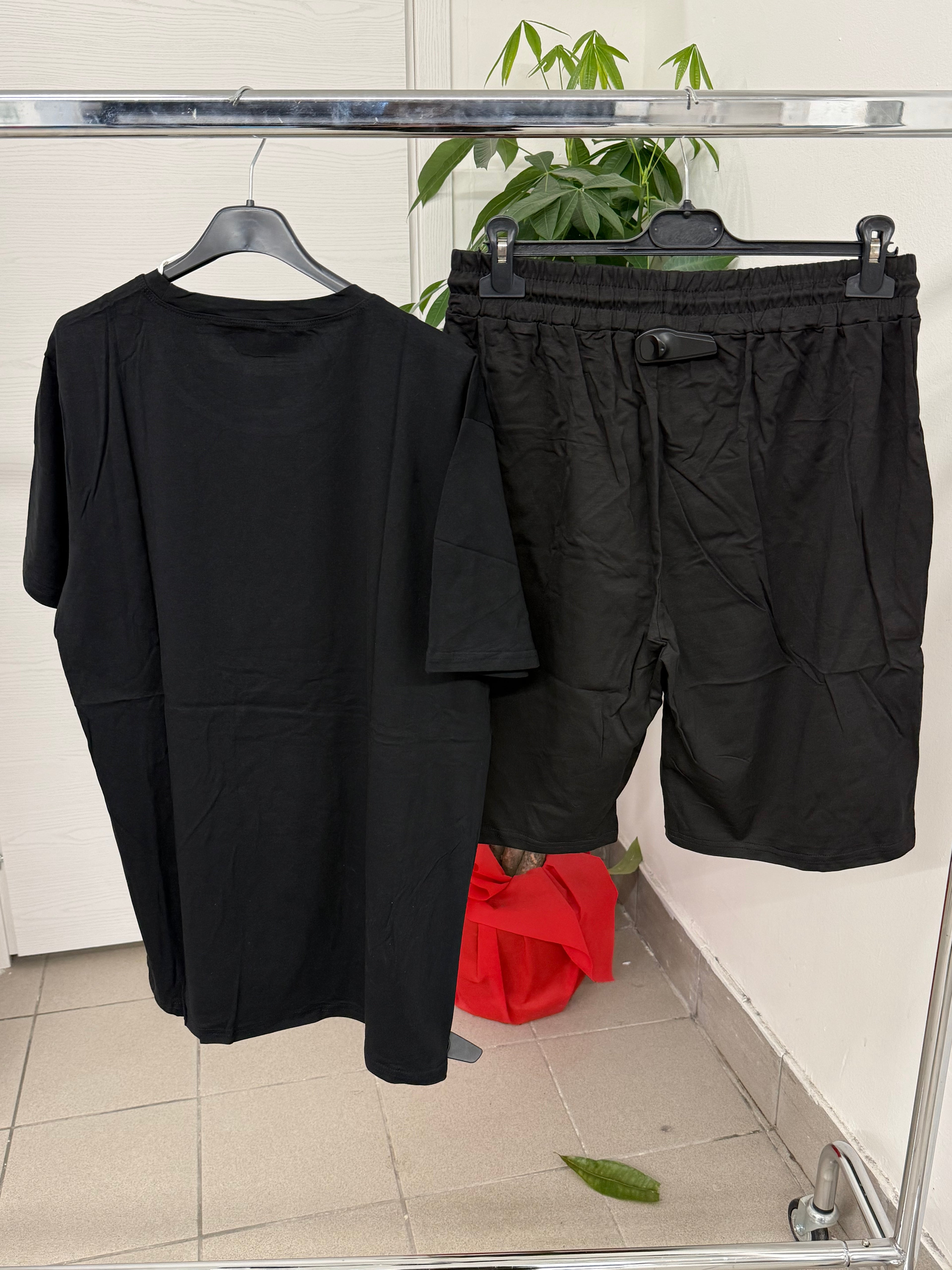 Set coordinato T-shirt e Pantaloncini per taglie grandi FGD MODA