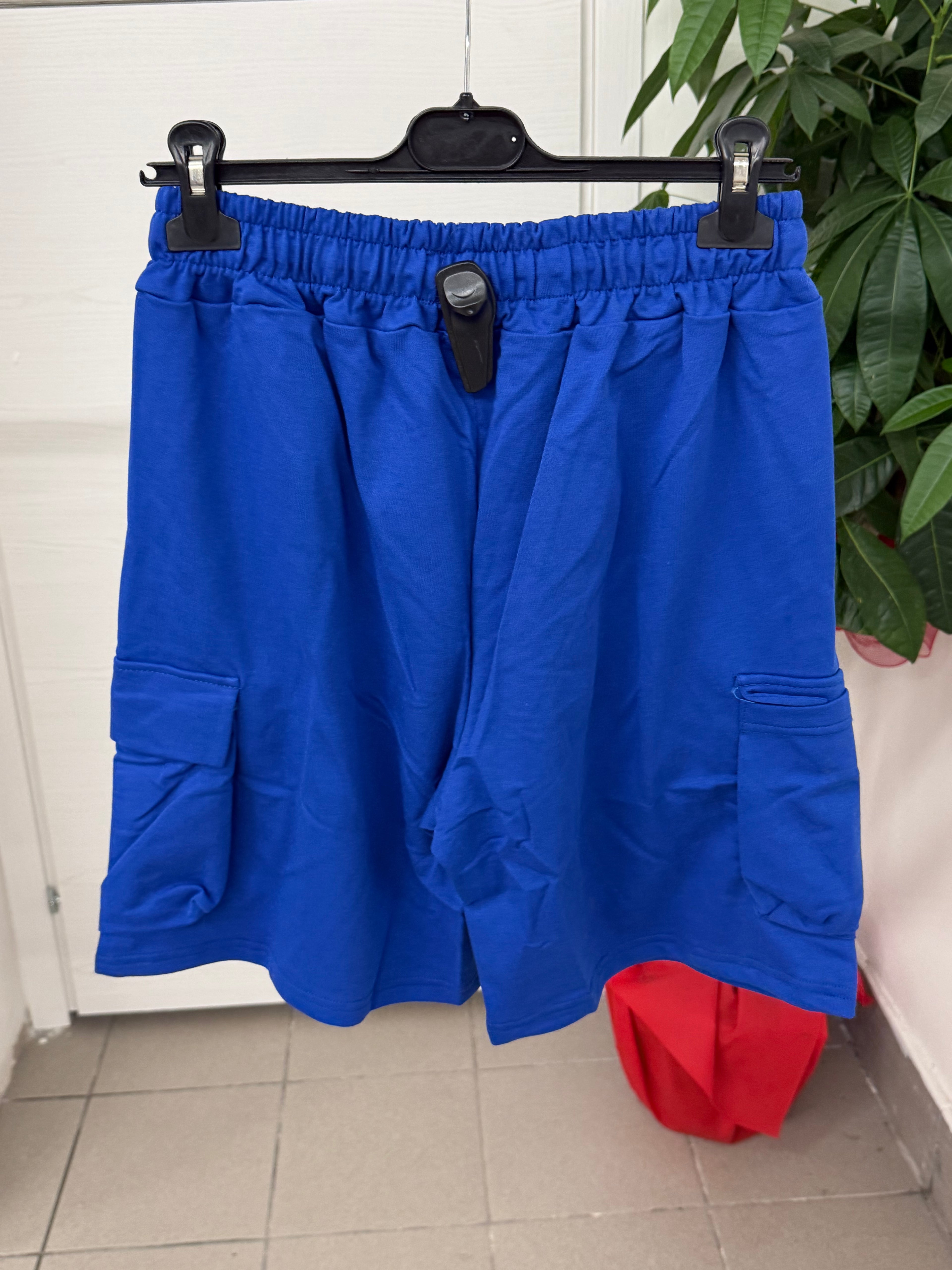 Bermuda tuta cargo con laccio Soni Homme FGD MODA