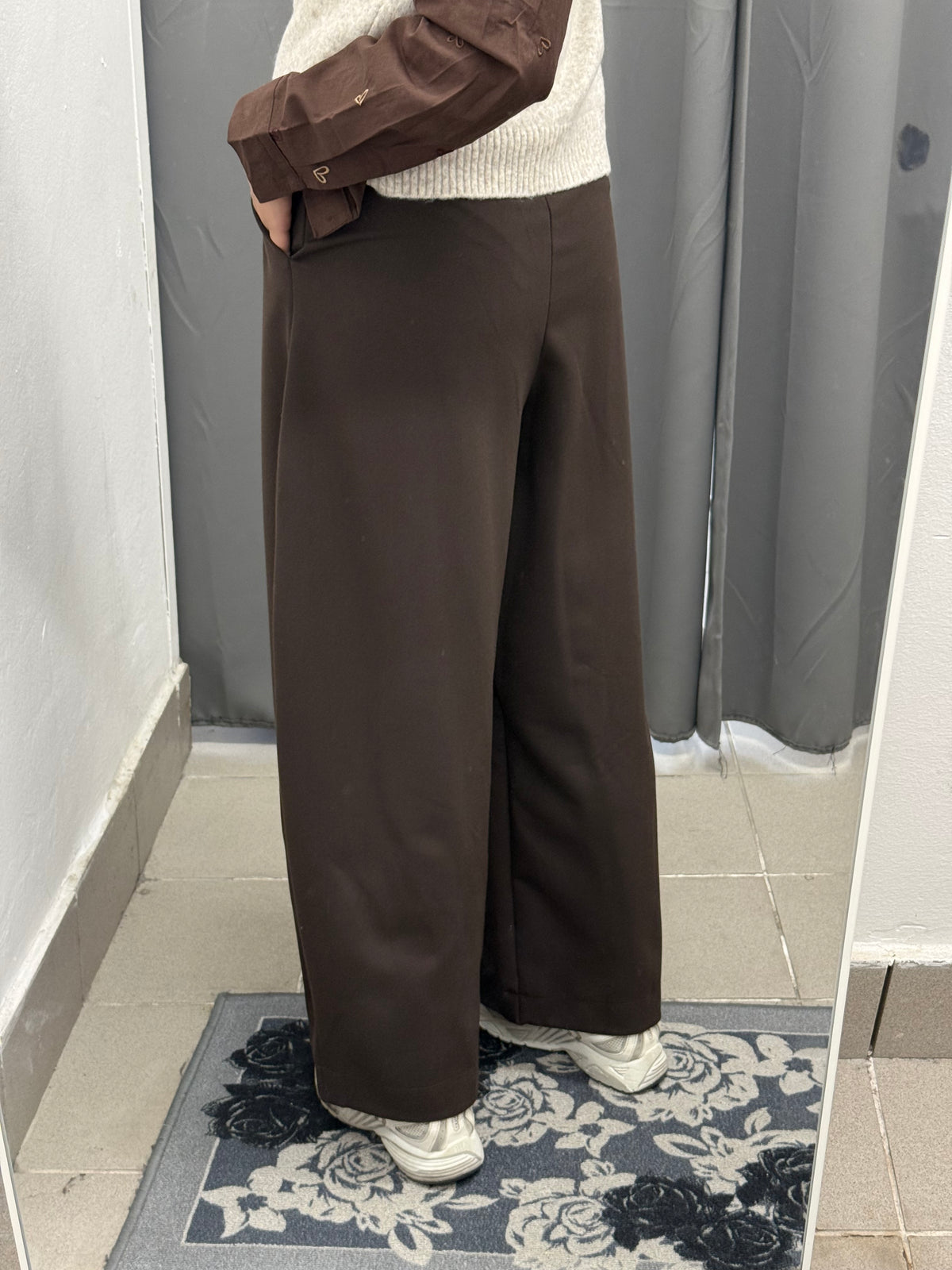 Pantaloni Balloon Con Pence Con Cinta FGD MODA