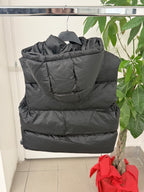 Gilet Quilted Con Cappuccio FGD MODA