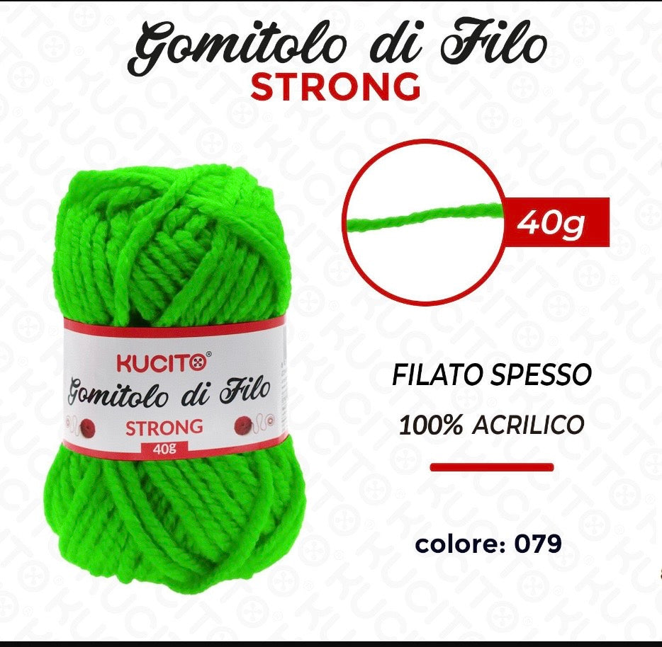 Gomitolo di filo STRONG 40g FGD MODA