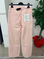 Jeans a palazzo con borchie FGD MODA