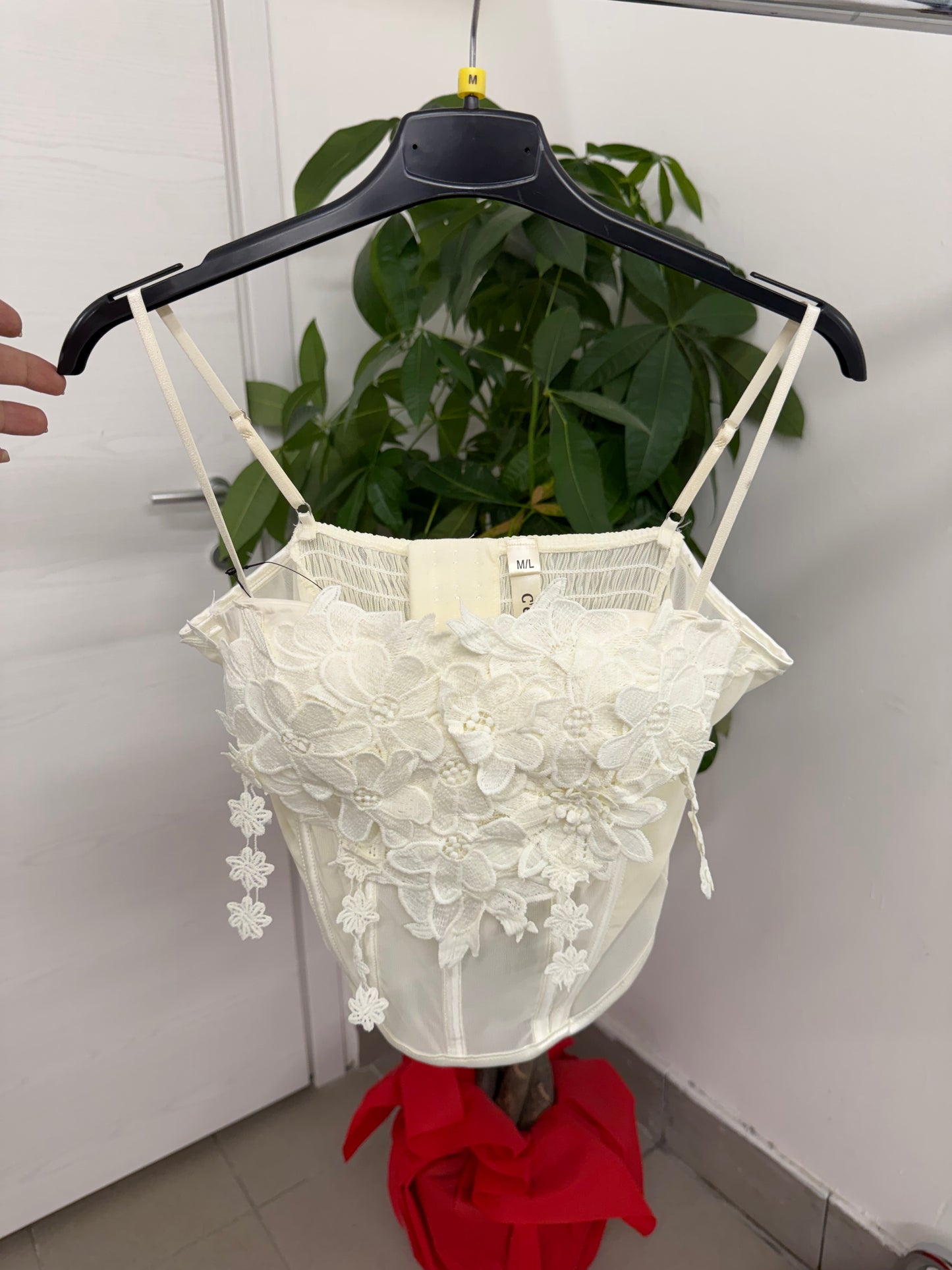 Corpetto fiore FGD MODA