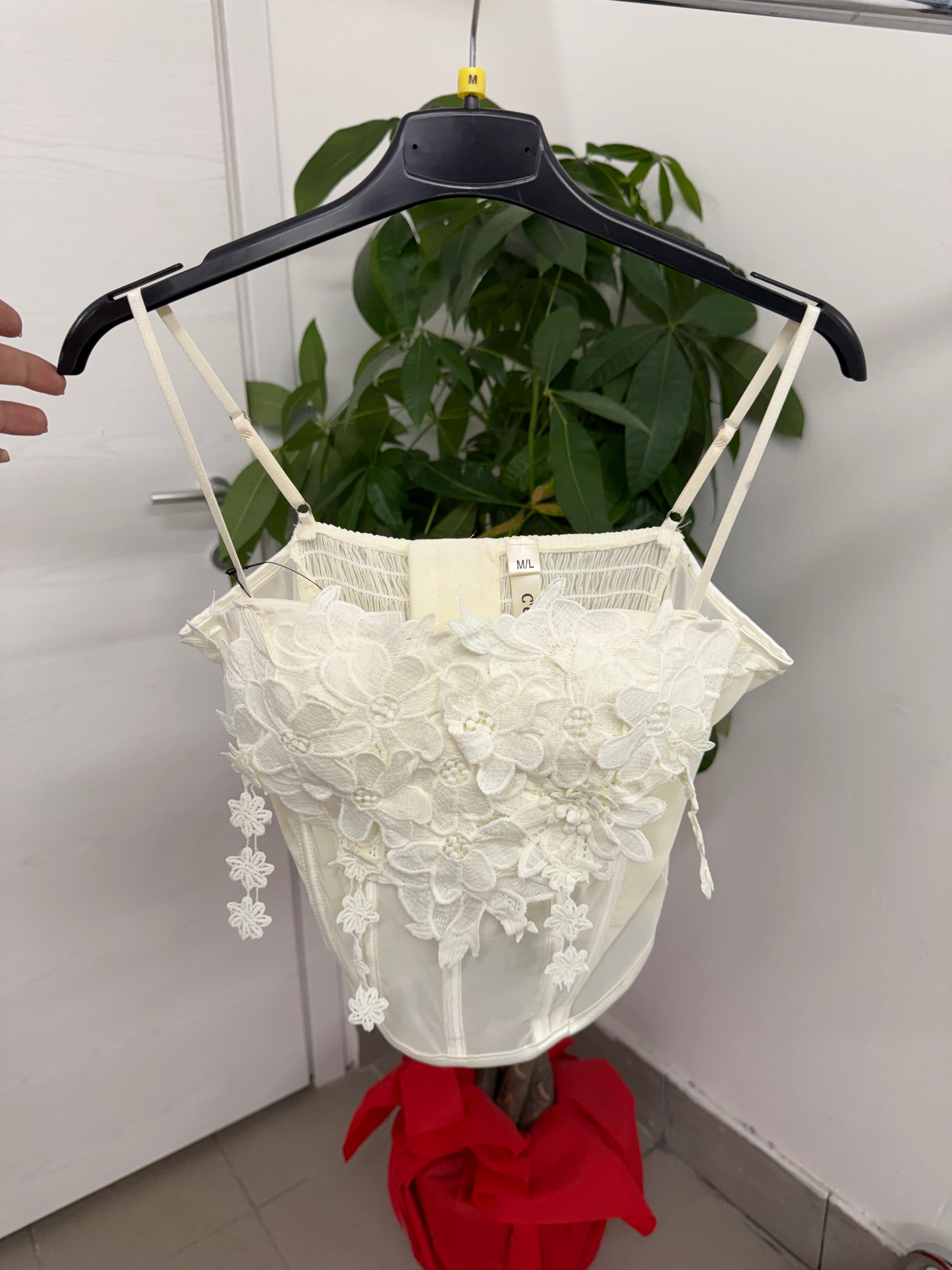 Corpetto fiore FGD MODA