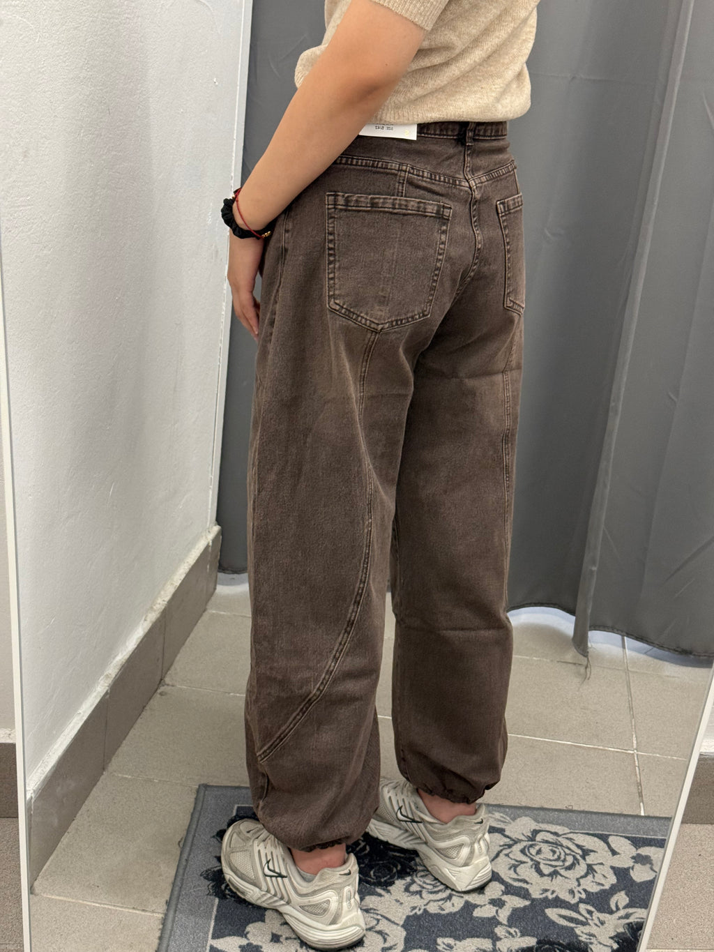 Jeans Balloon Con Polsini SA7671 FGD MODA