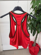 Canotta crop bicolore FGD MODA