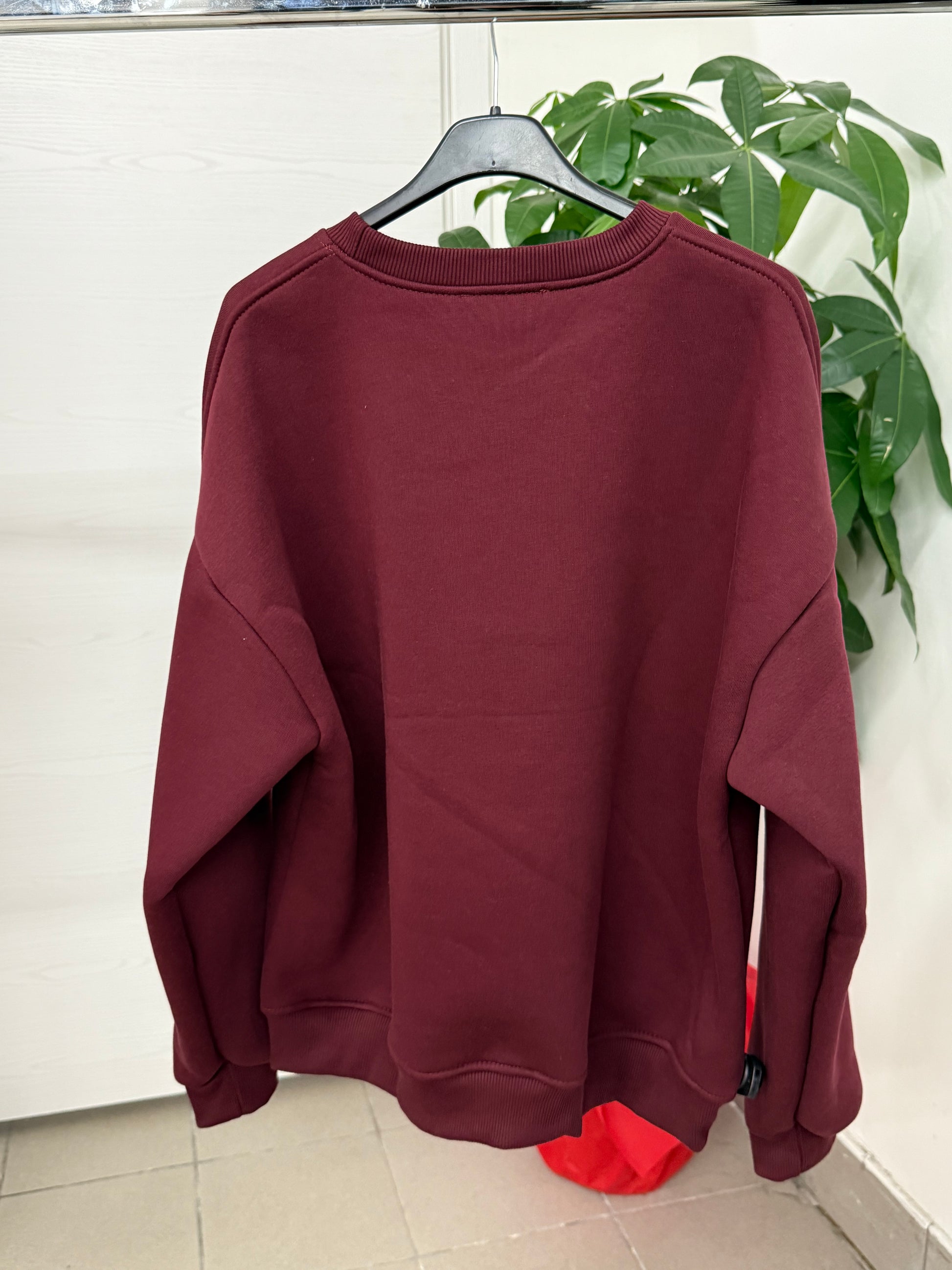 Felpa imbottita con scritta teddy FGD MODA