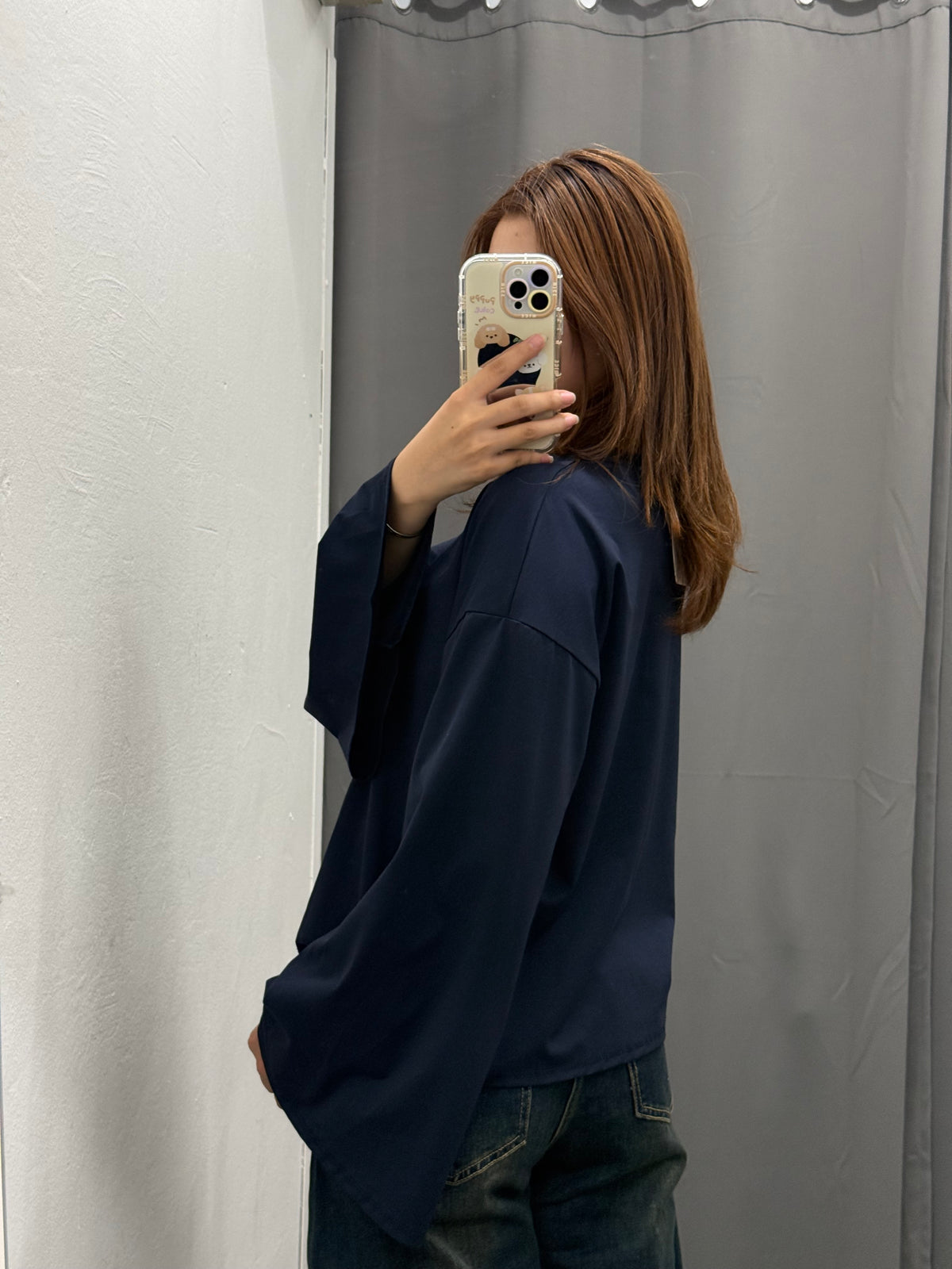 Maglietta 100% Cotone Over Fit Con Maniche Larghe FGD MODA