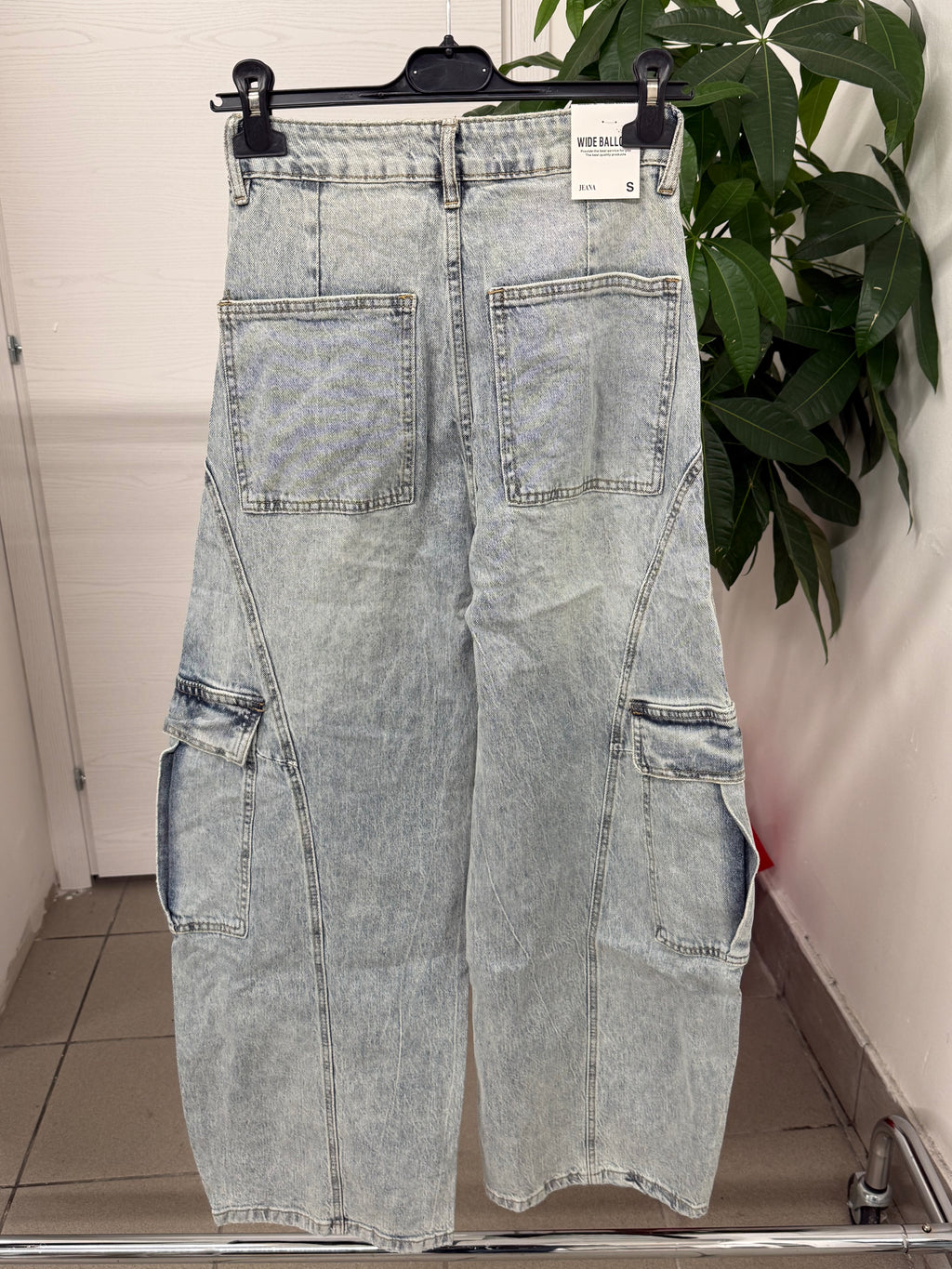 Jeans a palloncino cargo FGD MODA