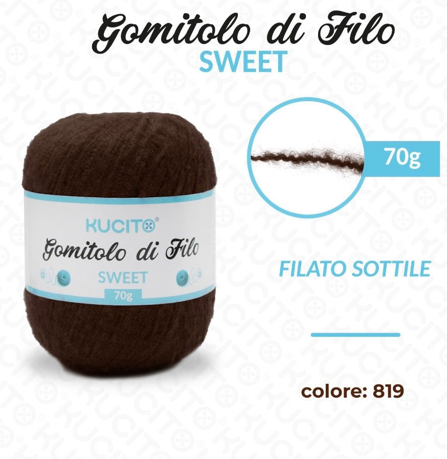Gomitoli di filo SWEET 70g FGD MODA