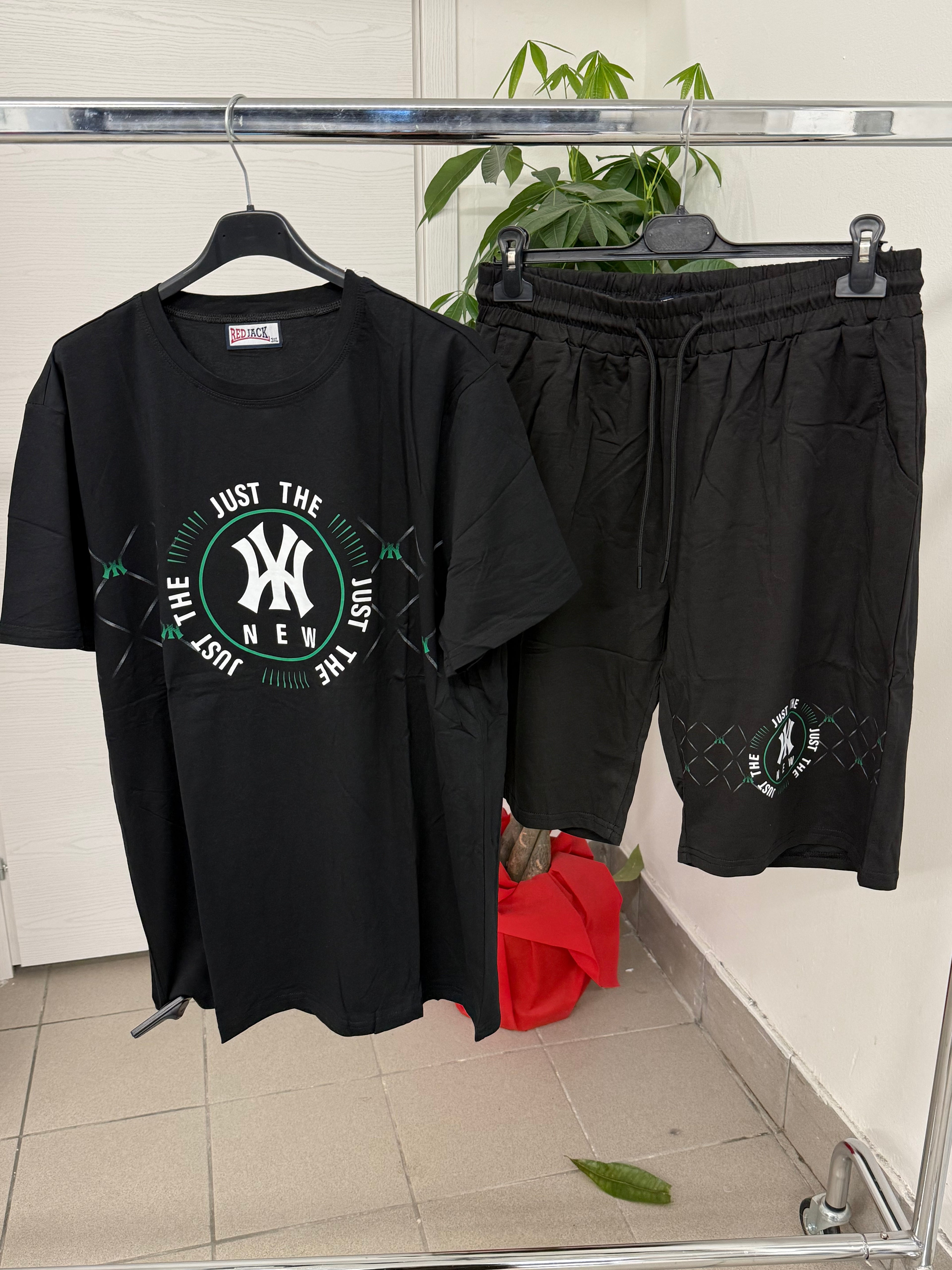 Set coordinato T-shirt e Pantaloncini per taglie grandi FGD MODA