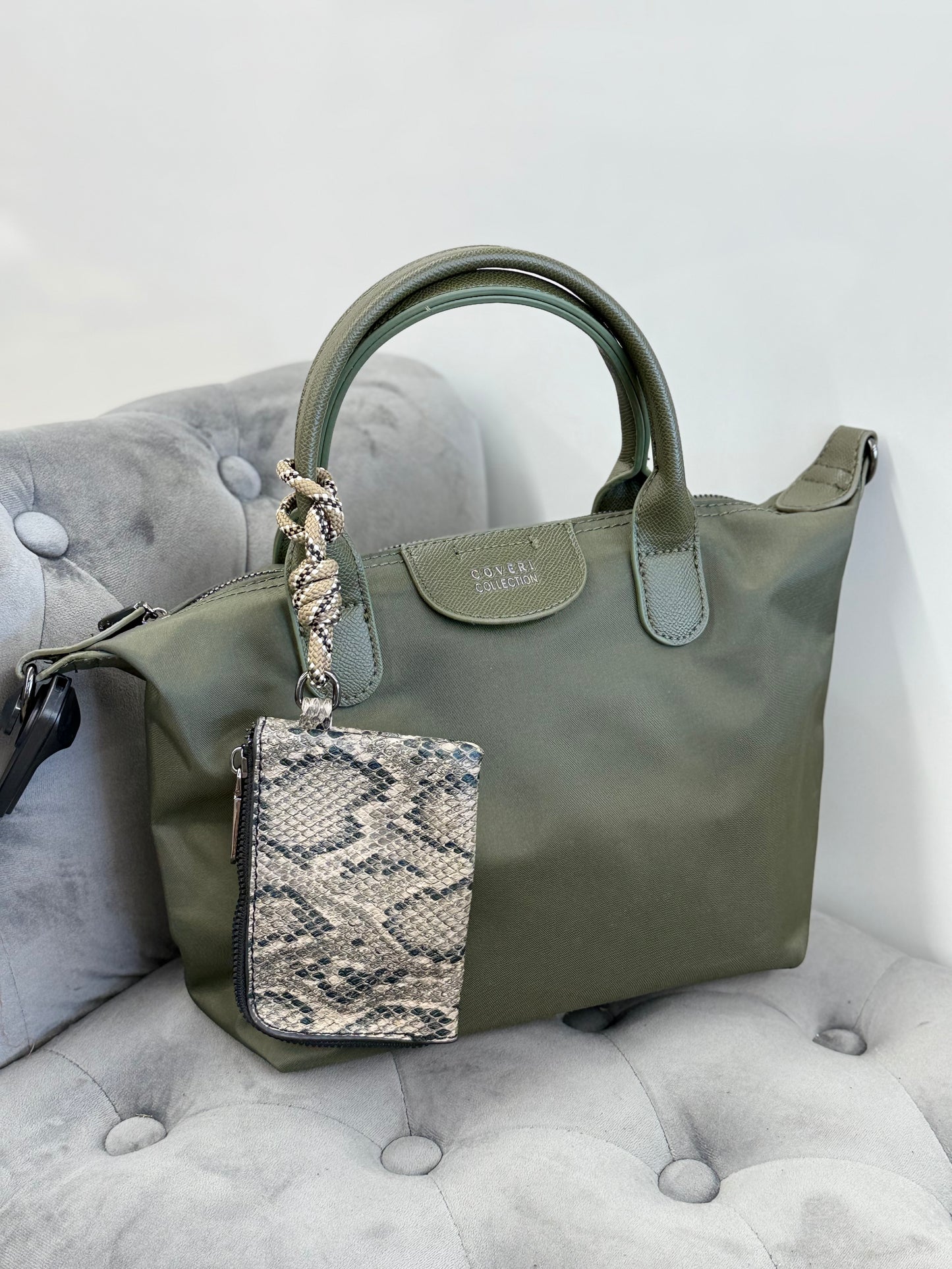 Borsa Enrico Coveri con pochettina e tracolla