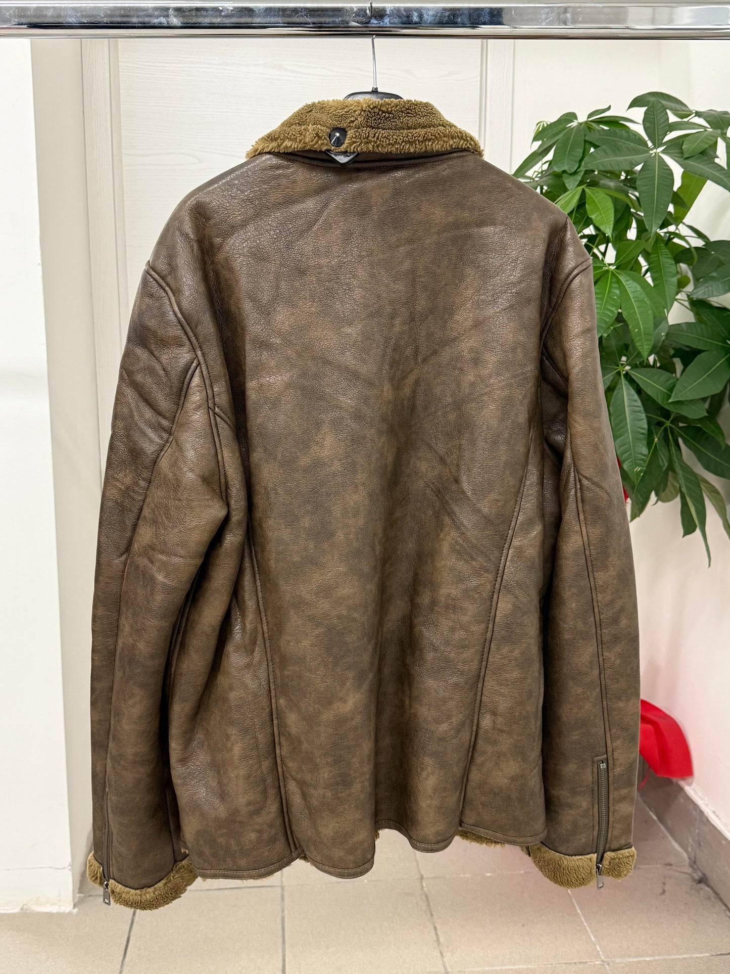 Giacca a montone con tasche FGD MODA