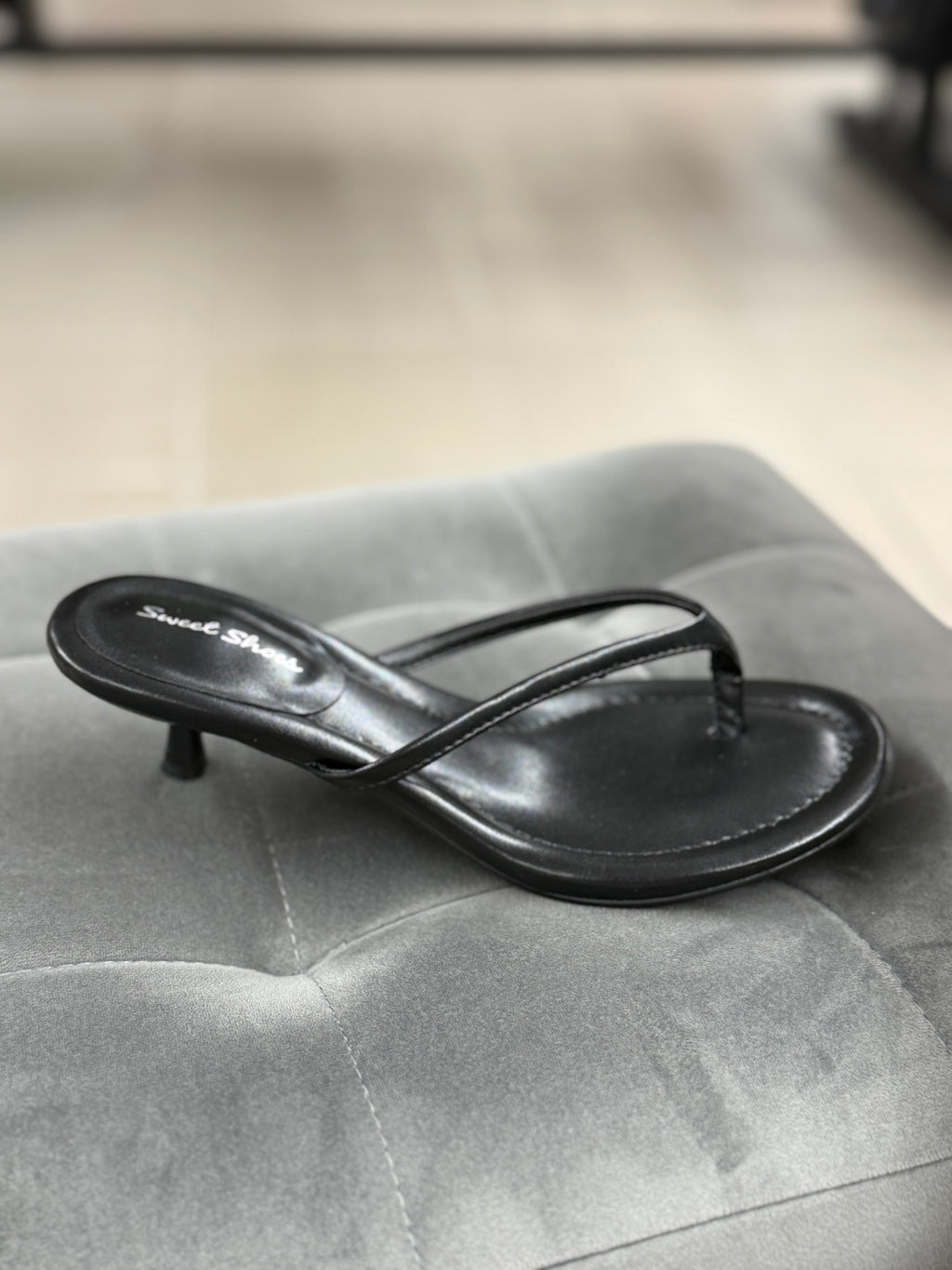 Infradito in ecopelle con tacco 4,5cm M081 FGD MODA
