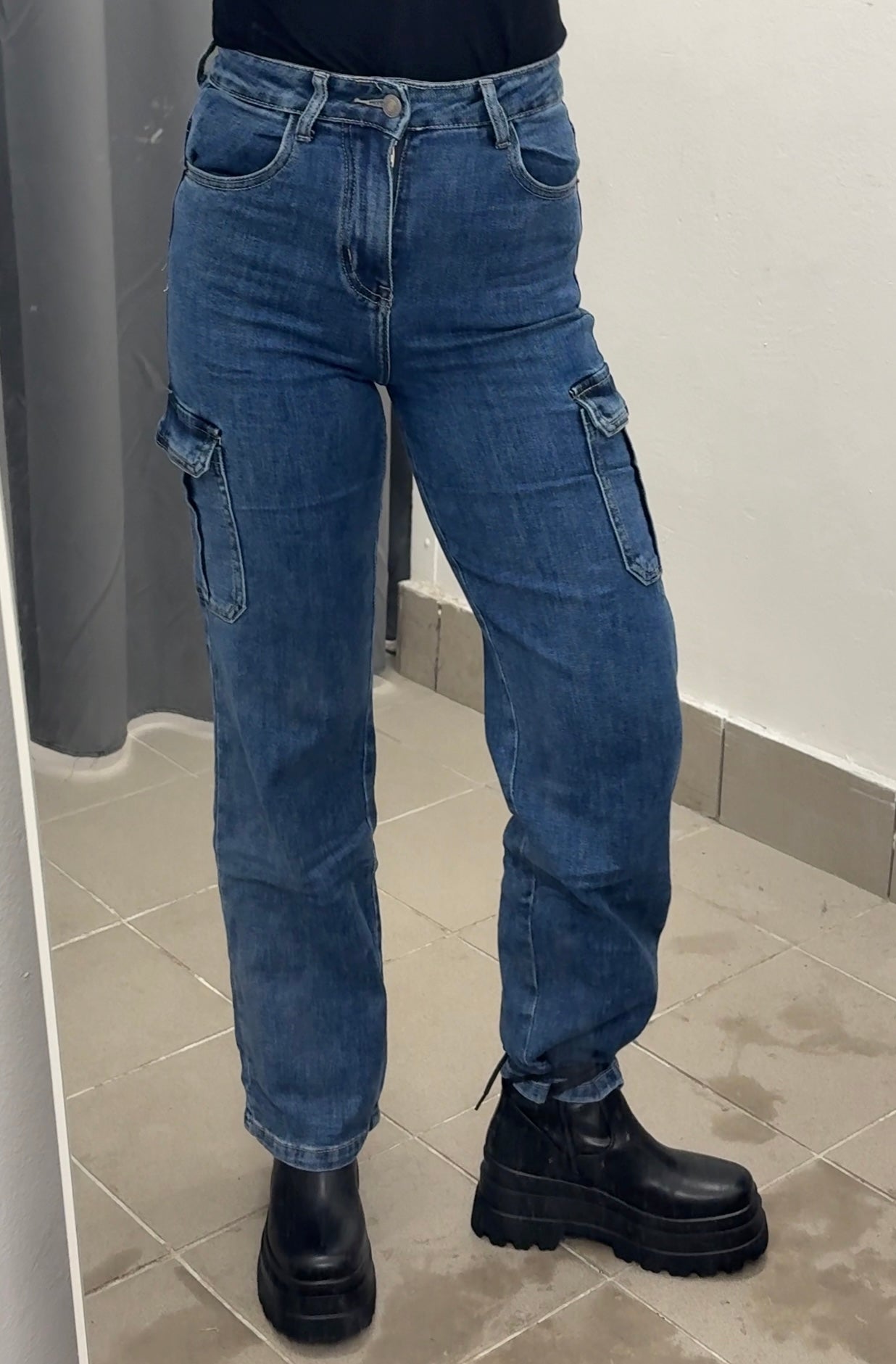 Jeans cargo FGD MODA
