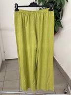 Pantaloni in Lino e Viscosa a Palazzo FGD MODA
