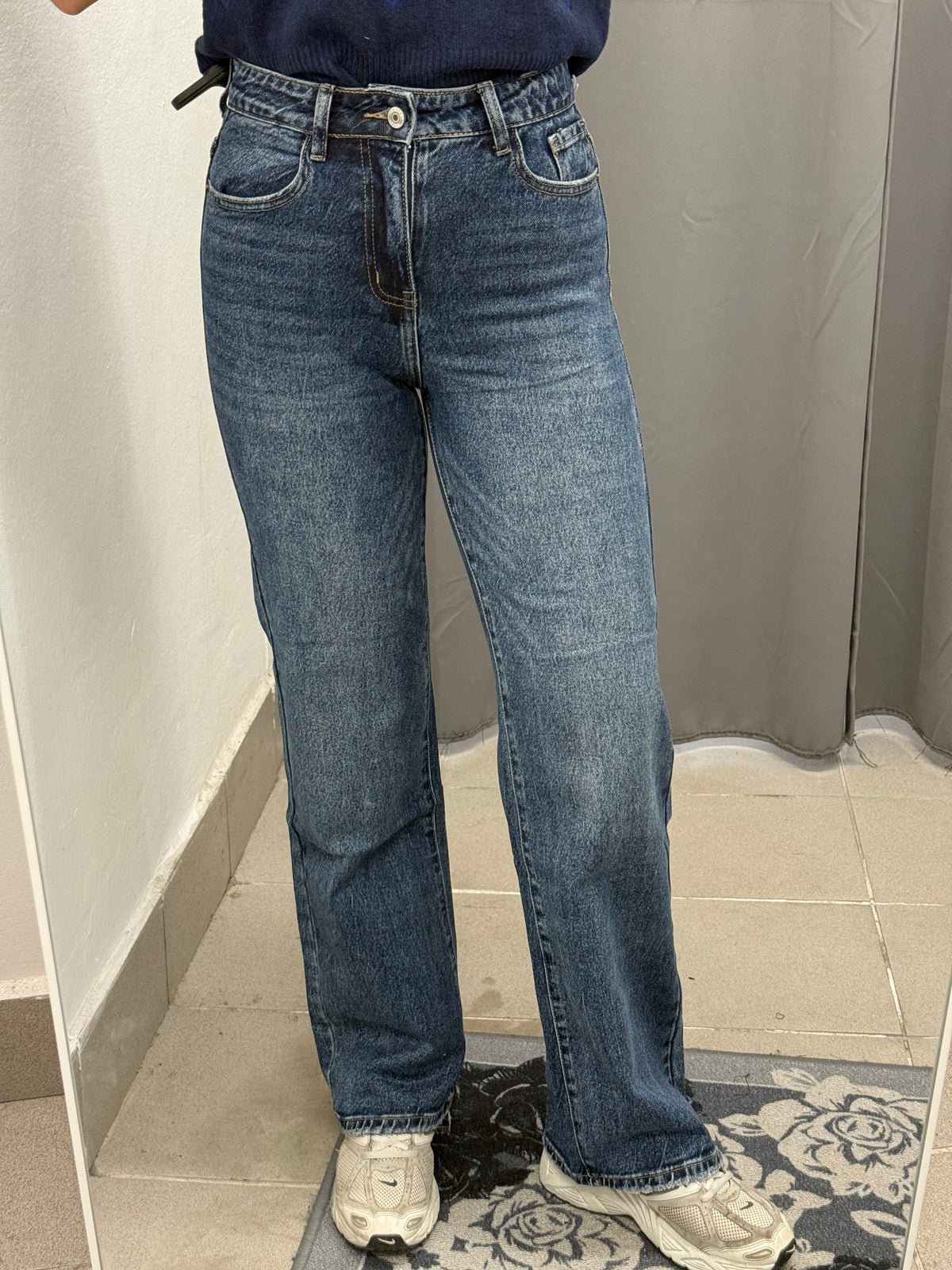 Jeans A Palazzo D5407 FGD MODA