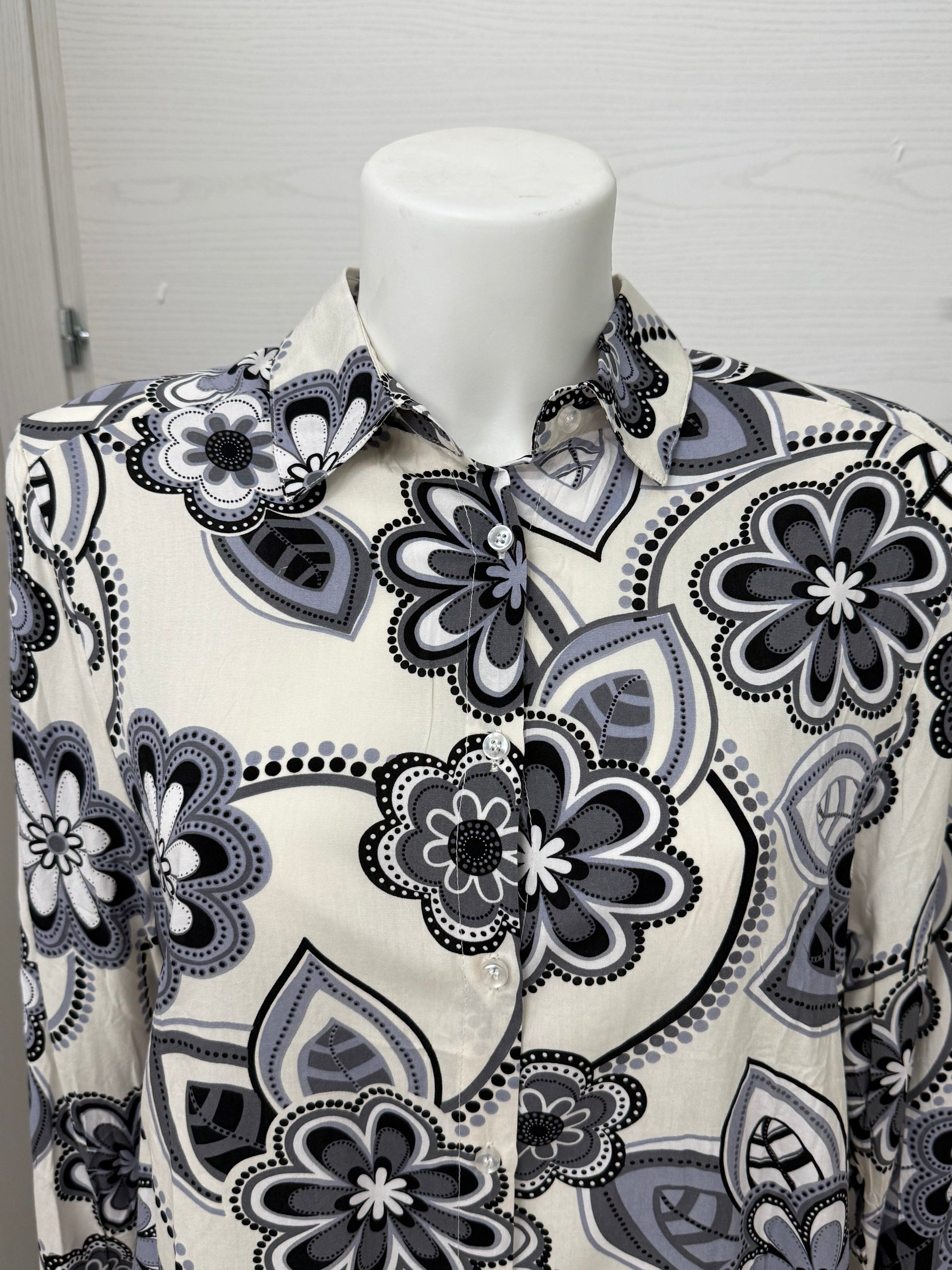 Blusa fiorata FGD MODA