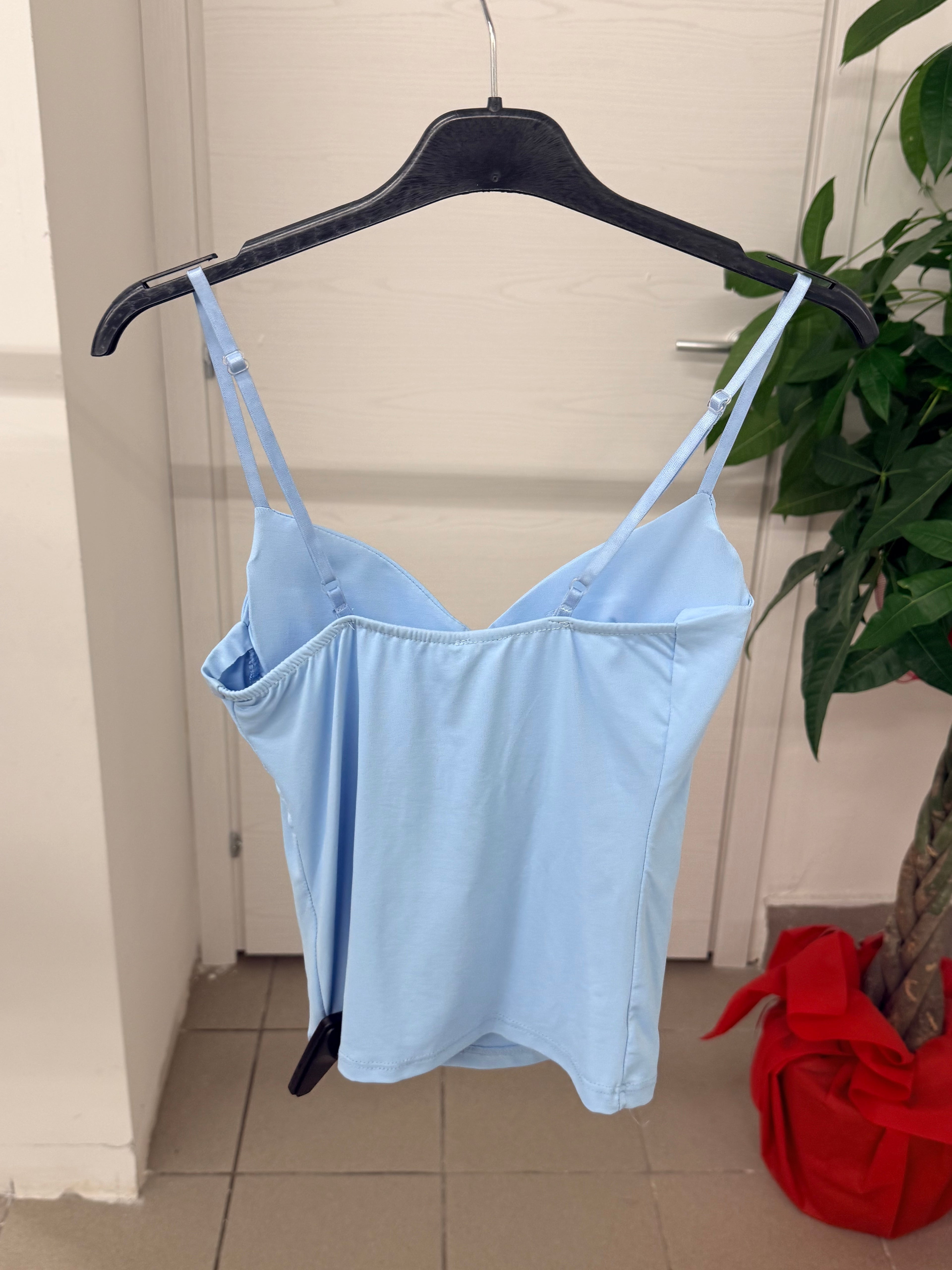 Top con spalline regolabili con imbottitura FGD MODA
