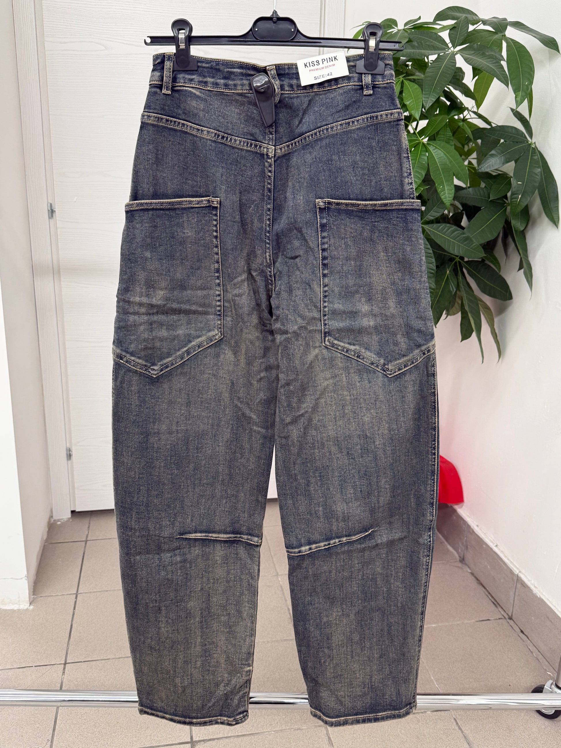 Jeans a palloncino con tasche FGD MODA