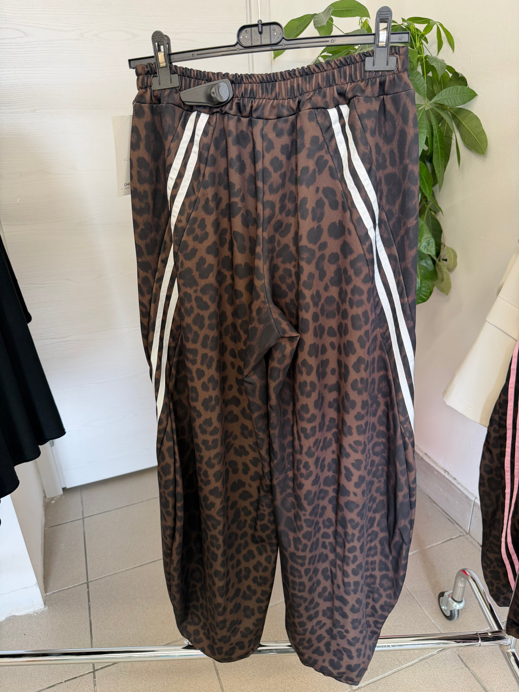 Pantalone leopardato ballon FGD MODA