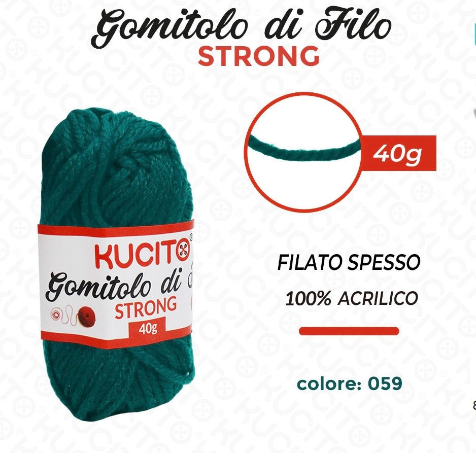 Gomitolo di filo STRONG 40g FGD MODA