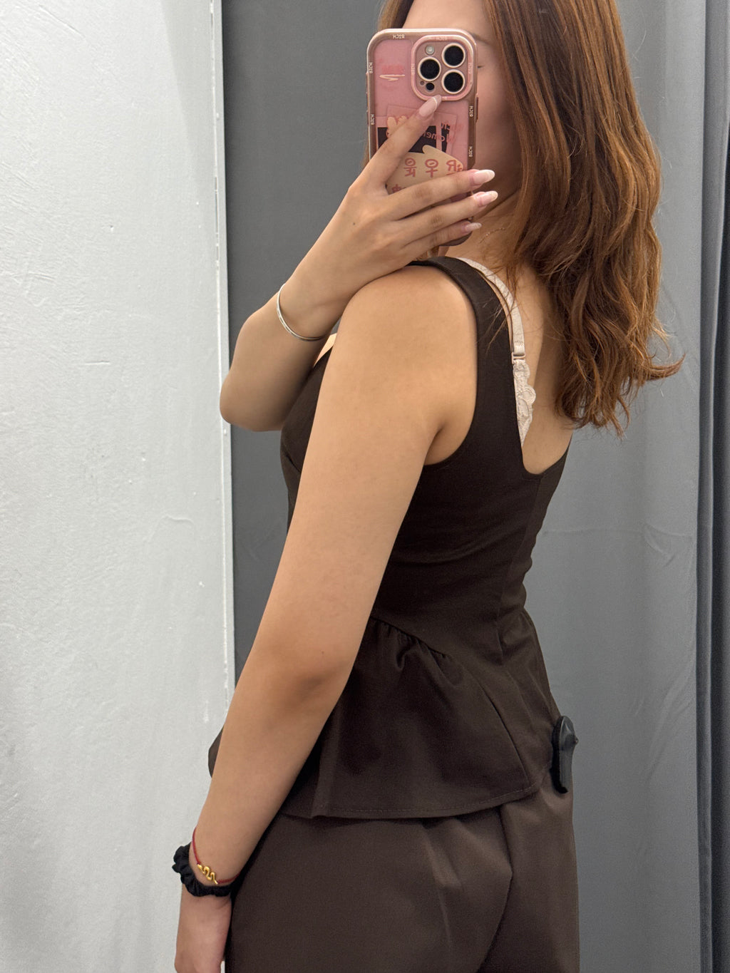 Top Peplum Con Rouches Laterali FGD MODA