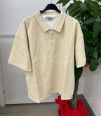 Maglietta con colletto e zip FICKO FGD MODA