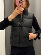 Gilet Quilted Con Tasche FGD MODA