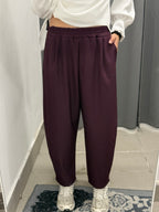 Pantaloni Balloon Con Pence FGD MODA
