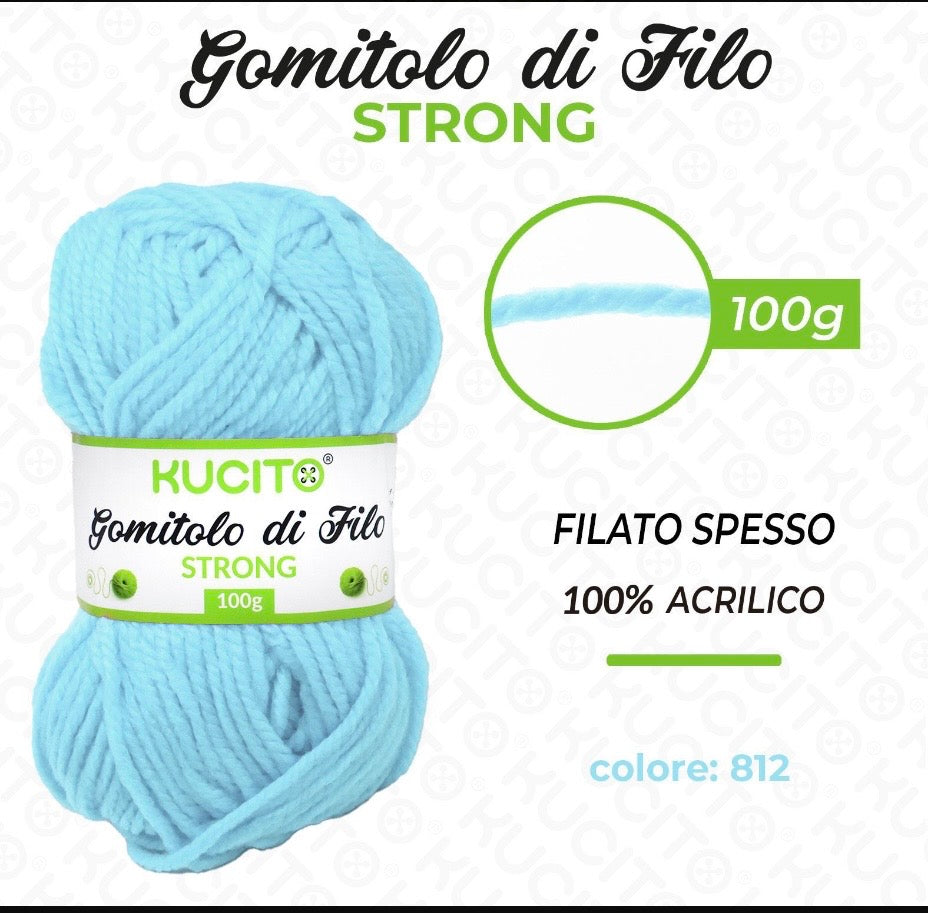 Gomitolo di filo STRONG 100g FGD MODA