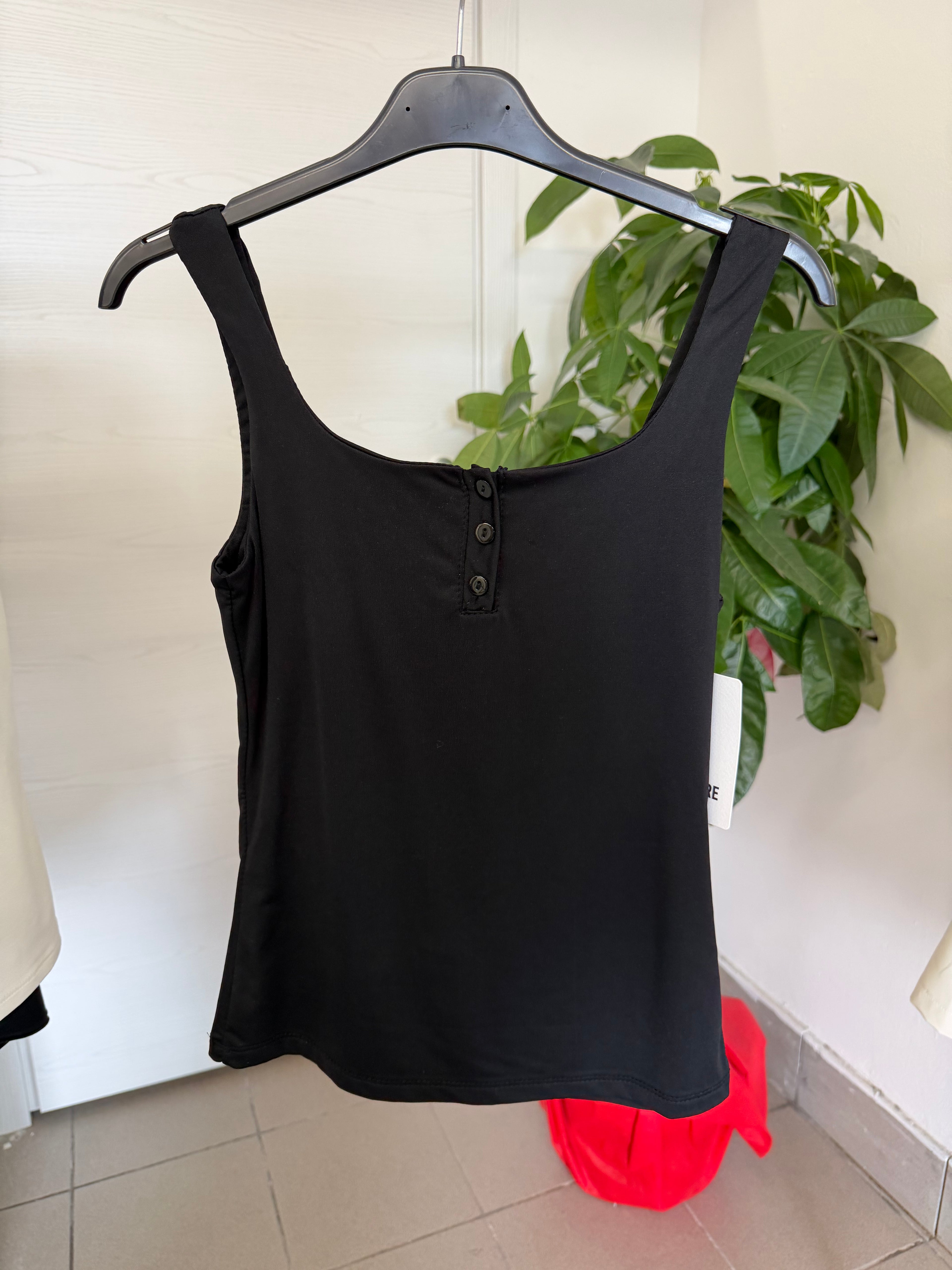 Canotta lycra con bottoni FGD MODA